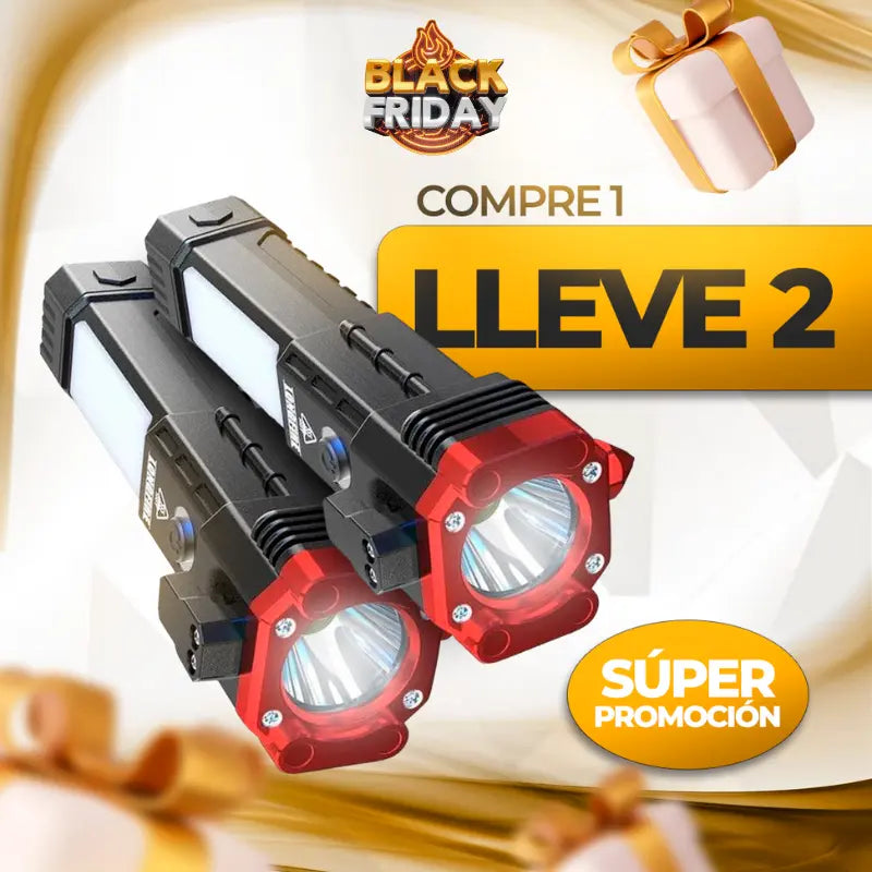 Compre 1 Lleve 2 - Linterna Indestructible Falcon™ 5 en 1 [ULTRA POTENTE]